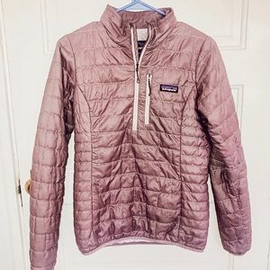 Patagonia half-zip puffer